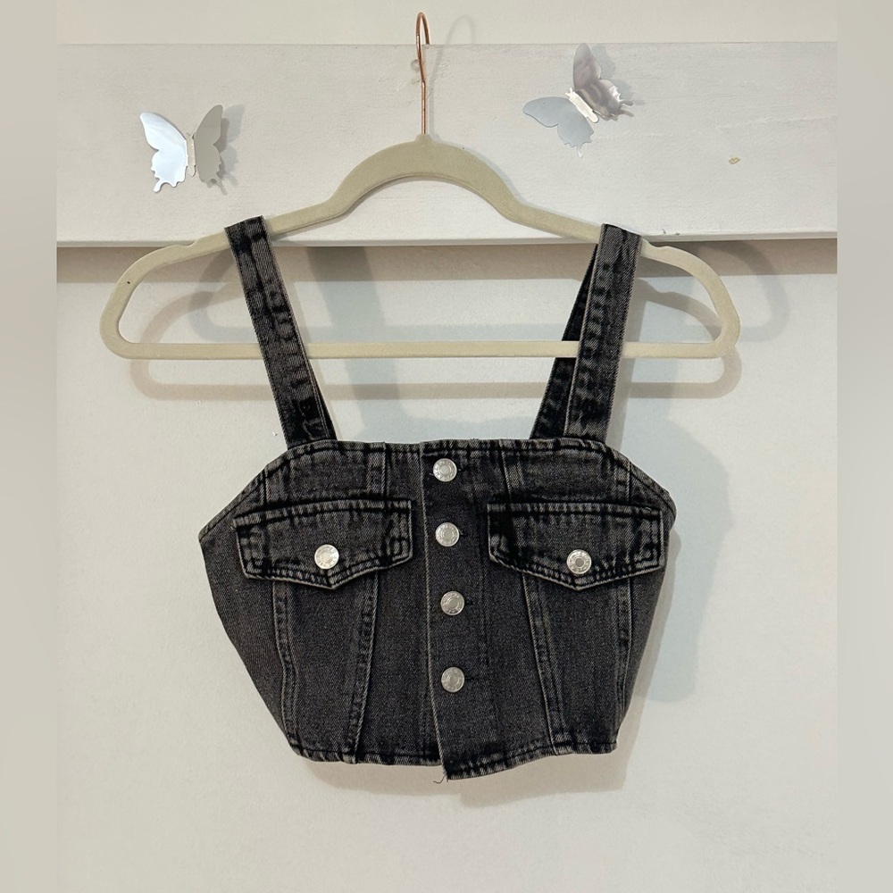 Black Jean top